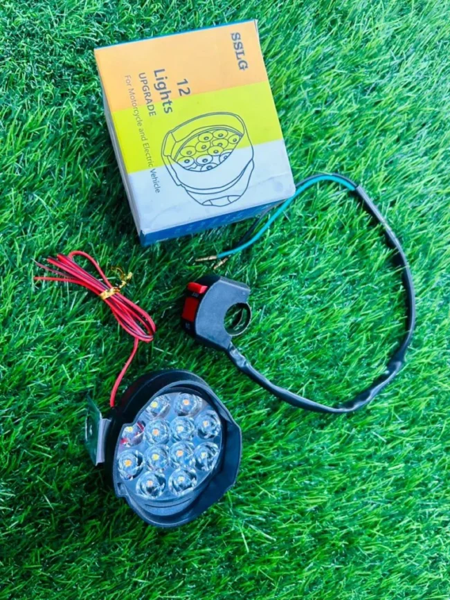 12 LED 3 COLOUR FOG LIGHT(2PCS)