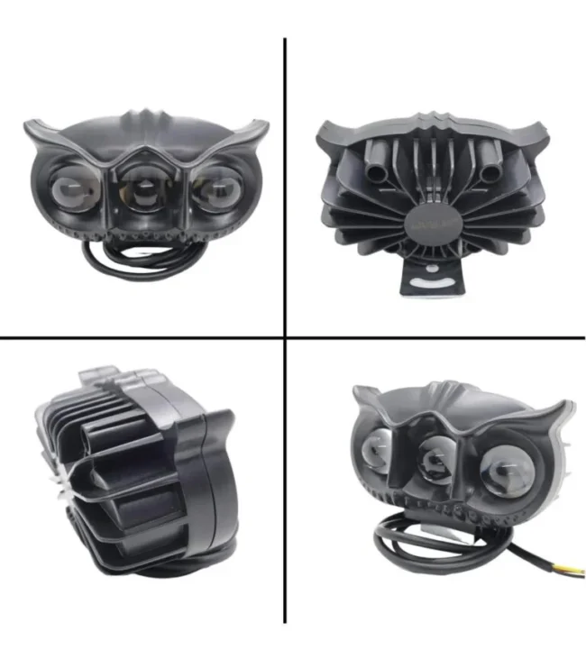 3 EYE OWL LIGHT (white+yellow+red)