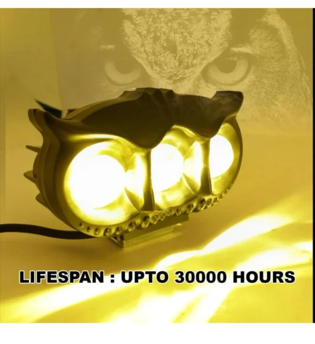 3 EYE OWL LIGHT (white+yellow+red)